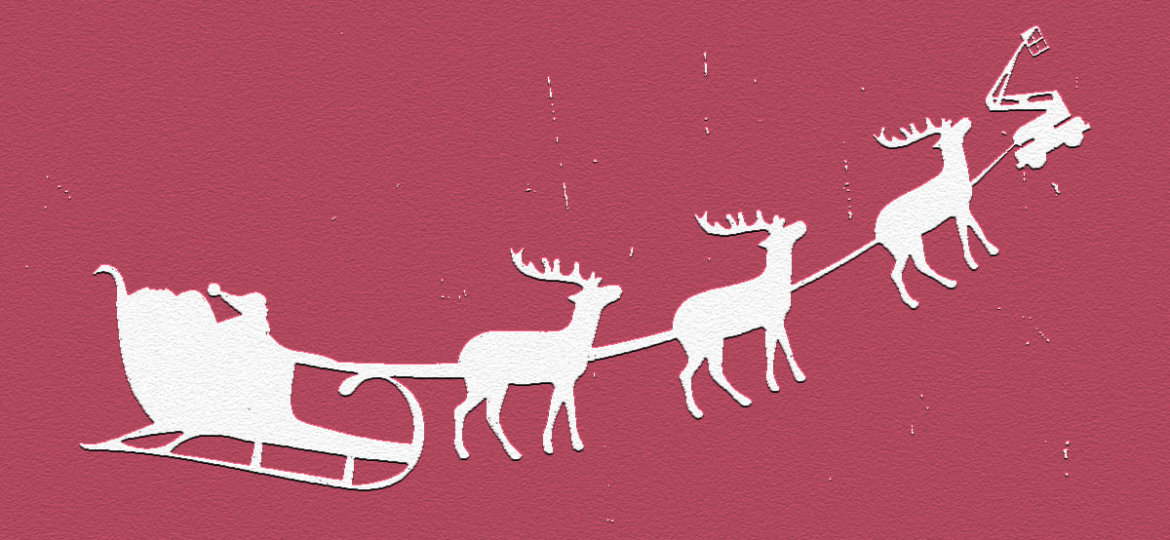 Dekoracje świąteczne Święty Mikołaj